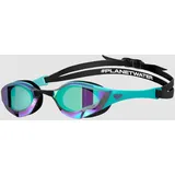 Gespiegelte Schwimmbrille Cobra Edge Swipe Mirror - Emerald-peacock-black - Einheitsgröße