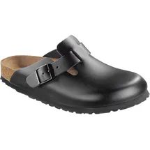 Birkenstock Boston Naturleder schmal schwarz 43