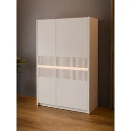 Forte Highboard 95,3 x 146,7 x 41,5 cm Beige / Khaki