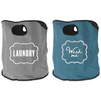 Hti-Living Wäschesack 2er Set Laundry