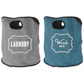 Hti-Living Wäschesack 2er Set Laundry