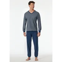 SCHIESSER Pyjama Comfort Essentials Blau 26