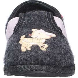 Giesswein Mädchen Hausschuhe THUM KIDS, grau, Gr.24 - Grau - 24