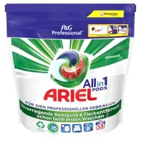 P&G Professional Ariel All-in-1 PODS Vollwaschmittel 8006540936528 , 1 Karton = 2 Packungen à 55 Stück = 110 Stück