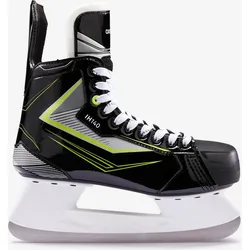 Schlittschuhe Eishockey Erwachsene IH140 schwarz|grau|gelb 46