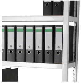 Szagato Archivregal BxHxT: 90 x 180 x 30 cm, Stahl, 5 Böden - weiss