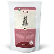 Herrmann's Manufaktur Herrmann's Selection 100g Beutel Katzennassfutter 20 x 100 g - Pferd mit Karotte und Kokosflocken Nassfutter