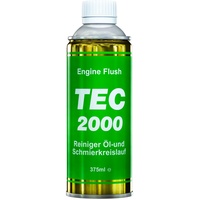 TEC 2000 Motorspülung - Engine Flush Motorreiniger für Benzin Diesel oder Gasmotoren 375ml - Kraftstoffadditiv zur Systemreinigung - Motorpflege Zusatz