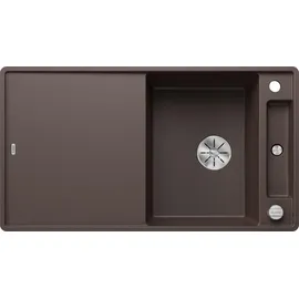 Blanco Axia III 5 S-F cafe + Excenterbetätigung + InFino + Holzschneidbrett