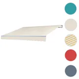 Alu-Markise T792, Gelenkarmmarkise Sonnenschutz 5x3m ~ Acryl Creme