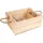 Creative Deco Holzkiste Natur 25 x 19 x 10 cm 10-tlg. natur