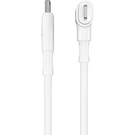 Hyper Hyper® HyperJuice USB-C und Lightning Hybrid-Silikonkabel (1,5m) - Weiß