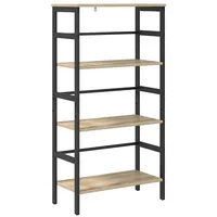 VidaXL Bücherregal 60 x 29,5 x 115 cm Braun