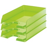 Esselte Europost A4 Briefablage, 10 Stück Translucent Green