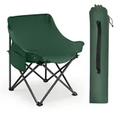 sunula Campingstuhl Faltbar Dunkelgrün