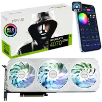 KFA2 GeForce RTX 4070 SUPER EX Gamer White 12GB GDDR6X, HDMI, 3x DP (47SOM7MD7KWK)