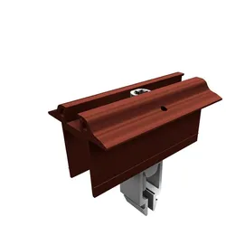 SL Rack Mittelklemme Vario ohne Erdung- Farbe nach Kundenwunsch