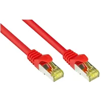 Good Connections Good Connections® RJ45 Patchkabel - Cat.7 Rohkabel und Rastnasenschutz (RNS®), S/FTP, PiMF, 500MHz, 10Gbit/s, auf RJ45, 50 m