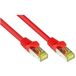 Good Connections Good Connections® RJ45 Patchkabel - Cat.7 Rohkabel und Rastnasenschutz (RNS®), S/FTP, PiMF, 500MHz, 10Gbit/s, auf RJ45, 50 m