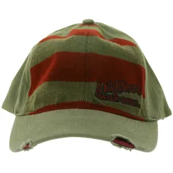 Elm Street Unisex Trucker-Cap Baseball-Cap im Destroyed-Look Baumwoll-Cap Fan-Mütze TC105444NOE Olivgrün/Rot - One-Size
