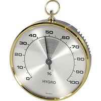 TFA Hygrometer Ø10cm, Thermometer + Hygrometer, Bronze
