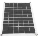 Tragbares Solarzellenpanel 100W Monokristallines Tragbares Solarpanel 12/24V USB-Ausgang Solarmodul FüR PKW-AnhäNger Yacht