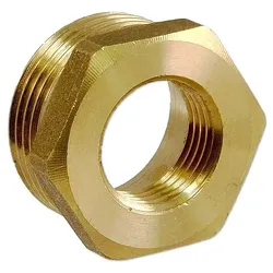 Messing Gewindefitting-Reduzierstück 1 1/2'' AG x 3/4'' IG