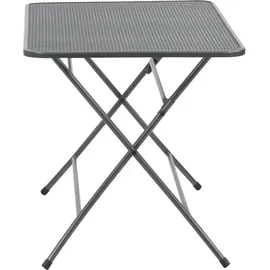 MWH Das Original Cafe Latte Klapptisch 110 x 70 x 72 cm eisengrau