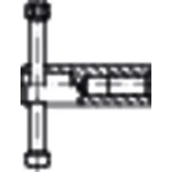Knebelmutter DIN 6307 Stahl M16