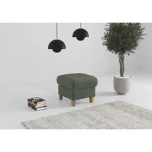 Home Affaire Polsterhocker Glendale mit Stauraum 58 x 48 x 58 cm Grün