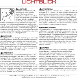 Lichtblick Dachfensterrollo Skylight 97,3 x 94 cm weiß