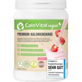 CALOVITAL PREMIUM KALORIENSHAKE VEGAN Erdbeere