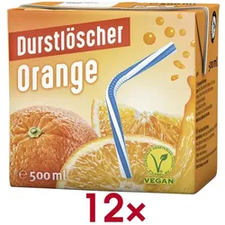 Durstlöscher 12er-Pack Durstlöscher »Orange« orange