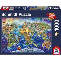 Schmidt Spiele Entdecke unsere Welt (58288)