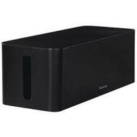Hama Kabelbox Maxi für Steckdosenleiste, 40.0 x 15,6 13,5 cm, Schwarz