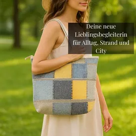 Marrakesch Orient & Mediterran Interior Kalpur -4- Shopper Baumwolle Bunt