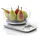 Laica DIGITAL KITCHEN SCALE KS1060 Steel, Küchenwaage, Weiss