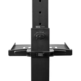 Nedis TV Bodenständer 32-55" 73 x 172,5 x 71,5 cm Schwarz Metall/Stahl