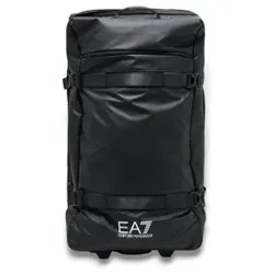 EA7 Unisex. 7X000393_AF18386 U Big Travel Suitcase schwarz (OSFA), Lässig, Polyester