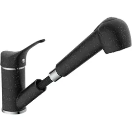 Eisl GRANIT Einhebelmischer Niederdruck Schwarz