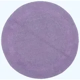 Homescapes Badematte Flieder Ø 80 cm