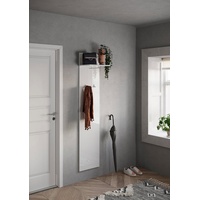 INOSIGN Garderobenpaneel »Frame«, mit Ablage, Kleiderstange, Kleiderhaken, weiß
