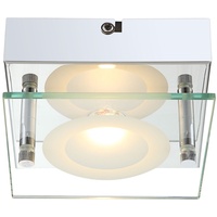 ETC Shop Wandleuchte LED Schlafzimmerleuchte chrom