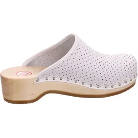 Berkemann Standard-Toeffler Pantoletten Unisex-Erwachsene, Weiß (weiß 100), 40 EU (6.5 UK)