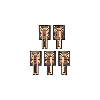 5 Stück Handy-Signalverstärker-Aufkleber, tragbare Handy-Signalverstärker-Aufkleber, PCB, selbstklebend für den Außenbereich