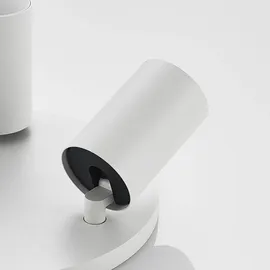 ARCCHIO Brinja 3-flg. rund Aluminium weiß
