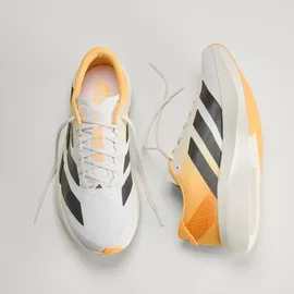 adidas Adizero Evo SL Herren Crystal White/Lucid Tangerine/Iron Metallic 40 2/3