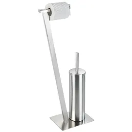 Wenko WC-Garnitur Lirio Edelstahl Matt 1 Stk.