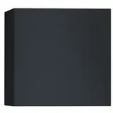 Helestra Außenwandleuchte Aluminium 10 x 10 cm dimmbar IP54 mattschwarz