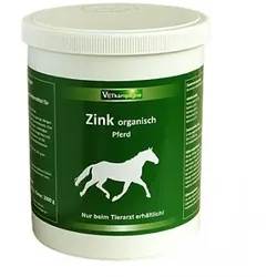 VETkampagne Zink organisch (Verpackungsgröße: 500 g Pulver - 40 Tage Reichweite/500 kg Pferd)
